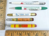 Bullet and Mechanical Advertising Pencils