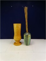 2 Vases with Decorative Branches