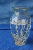 Art Glass Paperweight Vase