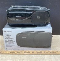 Portable AM/FM Cassette Player