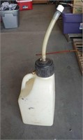 White Gas Can