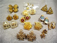 MILITARY COLLAR BADGES CANADIAN