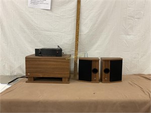 DBX Subwoofer, Shelf Speakers , Amp