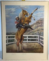 Autographed Roy Rogers Limited Edition Print 11/35