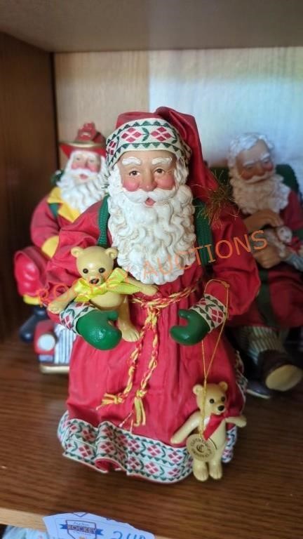 clothtique Santa figures