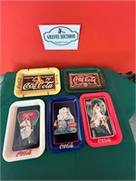 Coca Cola Trays 6 1/2”