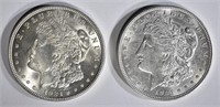 1921-P,D MORGAN DOLLARS CH BU