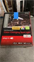 Portfolio landscape color changing spot light