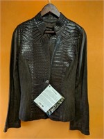 Leather Blazer/ Jacket Brown Handcrafted Soft