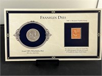 1963 Franklin Half & Stamp Collection