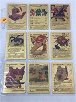 Gold Foil Pokemon Cards