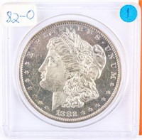 Coin 1882-O Morgan Silver Dollar in BU DMPL