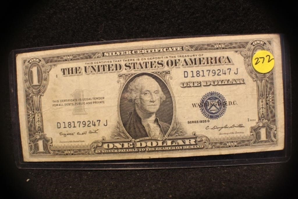 1935-G $1 Silver Certificate