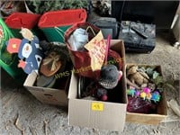 3 Boxes of Holiday & Home Decor