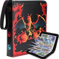 Card Binder compatible with Pokemon Cards,