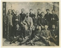 8x10 Group of men labeled Hoyt on back