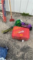 Tool case only, blower, life jacket