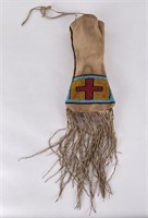 Plains Native American Indian Pipe Bag