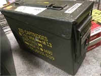 Ammo can w/ approx 400 rounds of .223 ammo