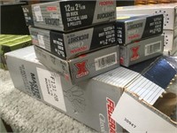 15 boxes of “Federal”  12 gauge ammo