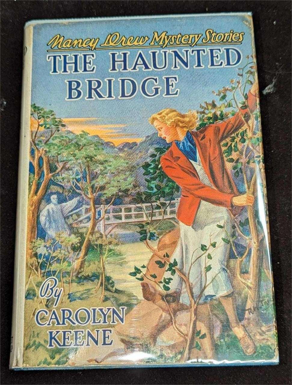 Nancy Drew #15 "The Haunted Bridge" 1937 Dust Jack