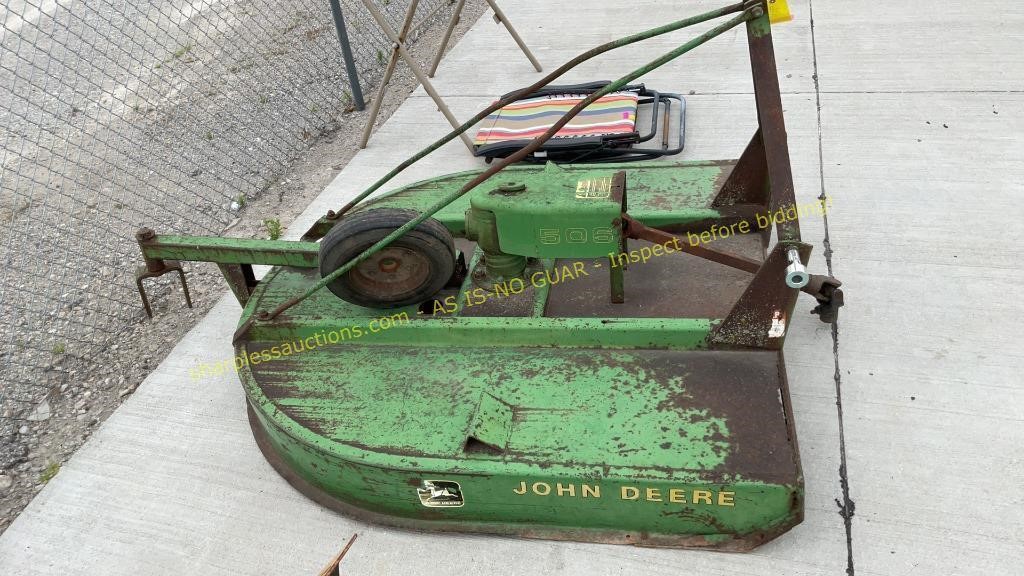 John Deere 506 3 Pt Mower