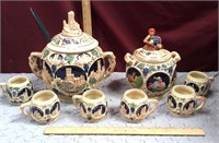 Beautiful Gerz German Chocolate Pot Set