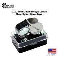 Lot of 6 10X 21mm Jewelers Loupe