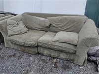 Green Cushion Sofa