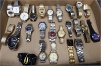 (25) Men's Wristwatches / Watches