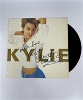 Autograph COA Kylie Minogue Vinyl
