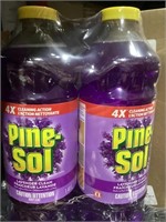 Pine-sol lavender clean 4 bottles at 1.41L each