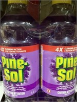 Pine-sol lavender clean 4 bottles at1.41L each