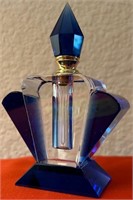 Q - SORELLE CRYSTAL PERFUME BOTTLE (S51)