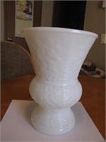Vintage Milkglass Vase 10" x 7&1/2"