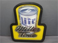 ~ Miller Lite Time Beer Sign