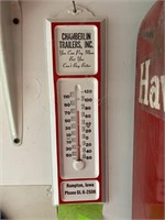 Chamberlain trailers, Hampton, Iowa thermometer
