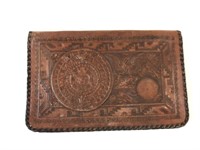 10.5" Vintage Leather Wallet