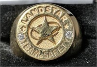 10 Karat Yellow Gold Landstar Safety Ring