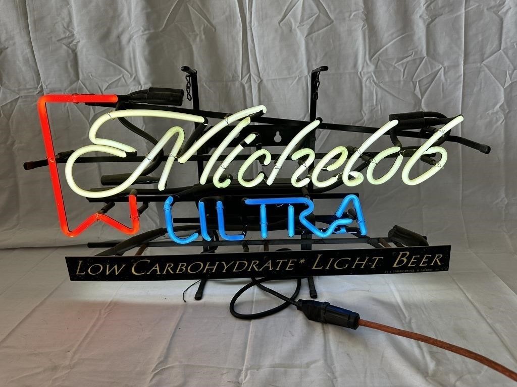 Michelob Ultra Neon Light - Works