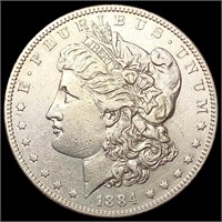 1884-S Morgan Silver Dollar CLOSELY UNCIRCULATED