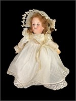 Small Antique German Porcelain Doll