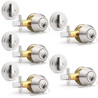 3 packs only - Probrico Brushed Nickel Keyed Alike