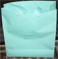 SELECTION OF TIFFANY & CO. SHOPPING BAGS