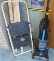 Bissel Power Force vacuum, step stool