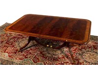 ENGLISH MAHOGANY DINING TABLE