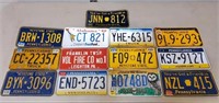 Assorted License Plates Lot