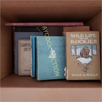 Miscellaneous books (box full)
