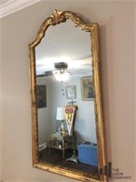 Ornate Gold Toned Mirror