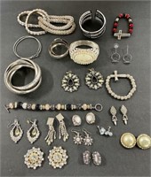 Lot of Assorted Costume Jewelry